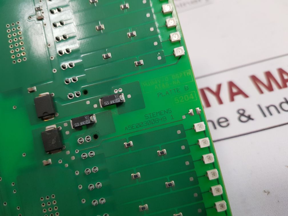 Siemens A5E00300849 1 Pcb Card