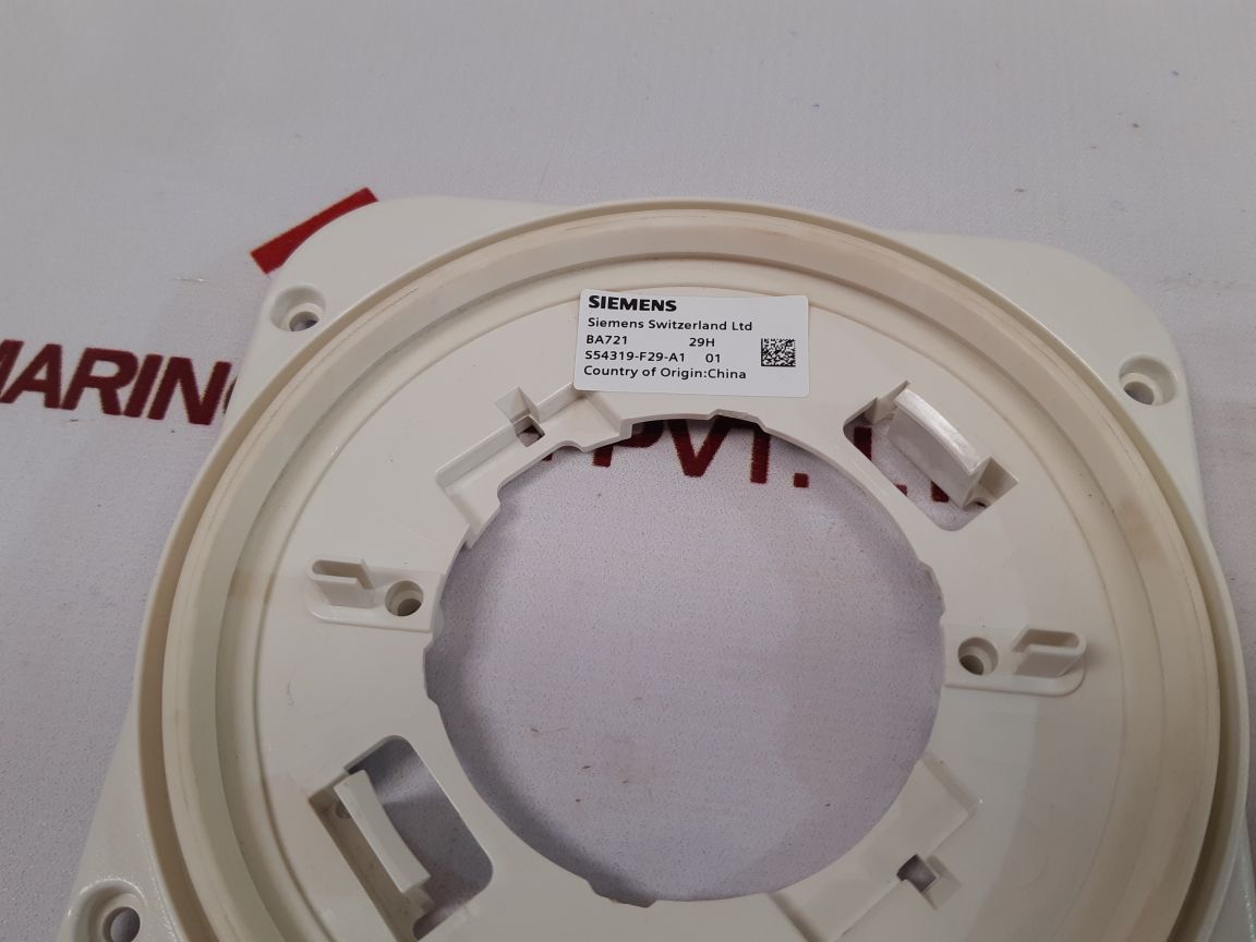 Siemens Ba721 Base Attachment S54319-f29-a1 01