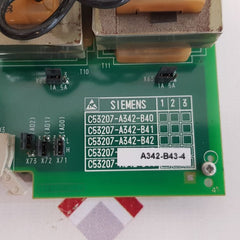 Siemens C53207-a342-b43-4 Pcb Card