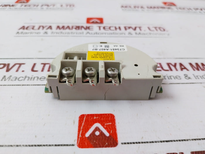 Siemens C73451-A407-B7 Wiring Module RS: AA (Minor Crack)