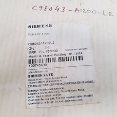 Siemens C98040-A1200-P31-01-86 Circuit Board PCB Assy 4 Layer