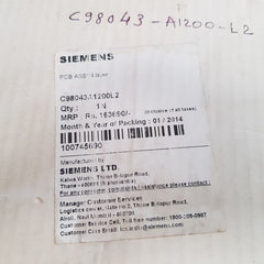Siemens C98040-A1200-P31-01-86 Circuit Board PCB Assy 4 Layer