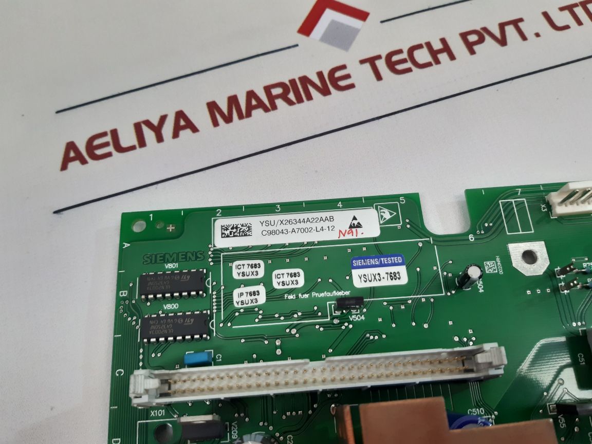Siemens C98040-a7002-c1-5 Power Supply Board C98043-a7002-l4-12 - Aeliya Marine Tech