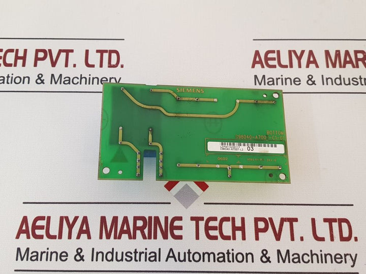 Siemens C98040-a7007-c1-01 Pcb Card 94V-0