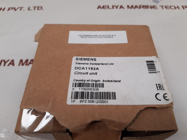 Siemens Dca1192A Input Output Module New