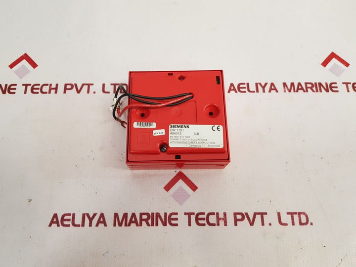 Siemens Dm1151 Manual Call Points
