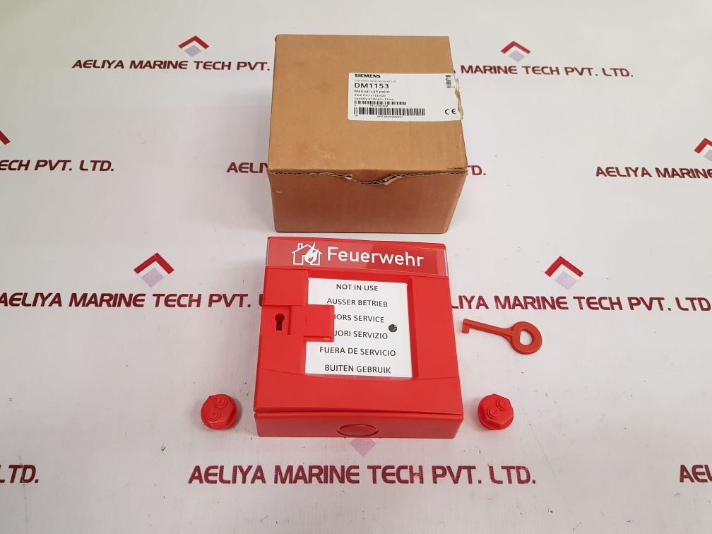 Siemens Dma1192-aa Manual Call Point Dm1153
