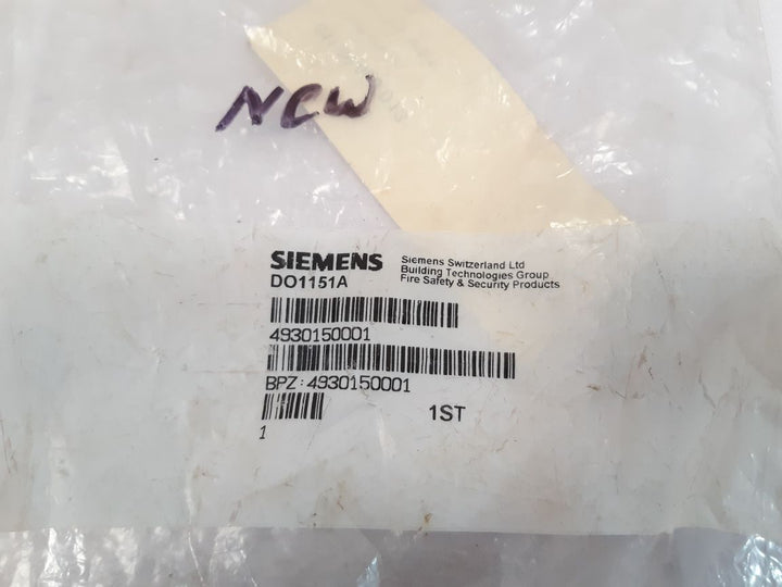 Siemens Do1151A Smoke Detector 493015 Kc