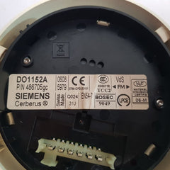 Siemens Cerberus Do1152A Optical Smoke Detector 486705Gc