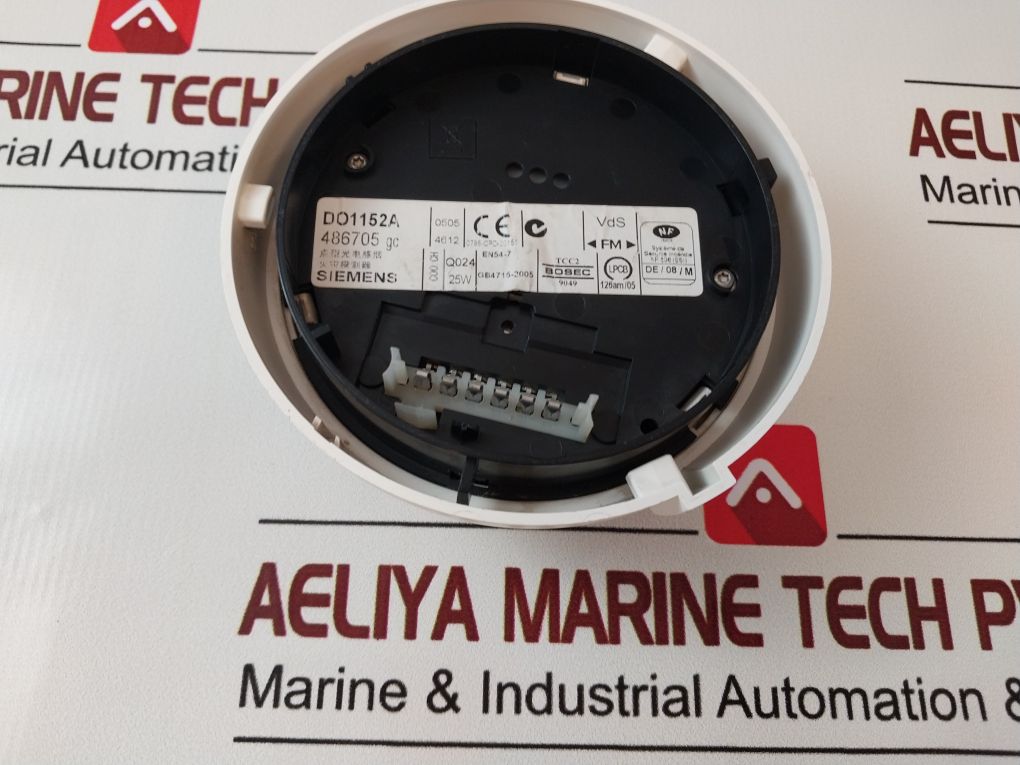 Siemens Do1152A Optical Smoke Detector 0786-cpd-20151, Gb4715-2005