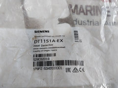 Siemens Dt1151A-ex Heat Detector 493811 5349160001 A- En54-5/A1R.B