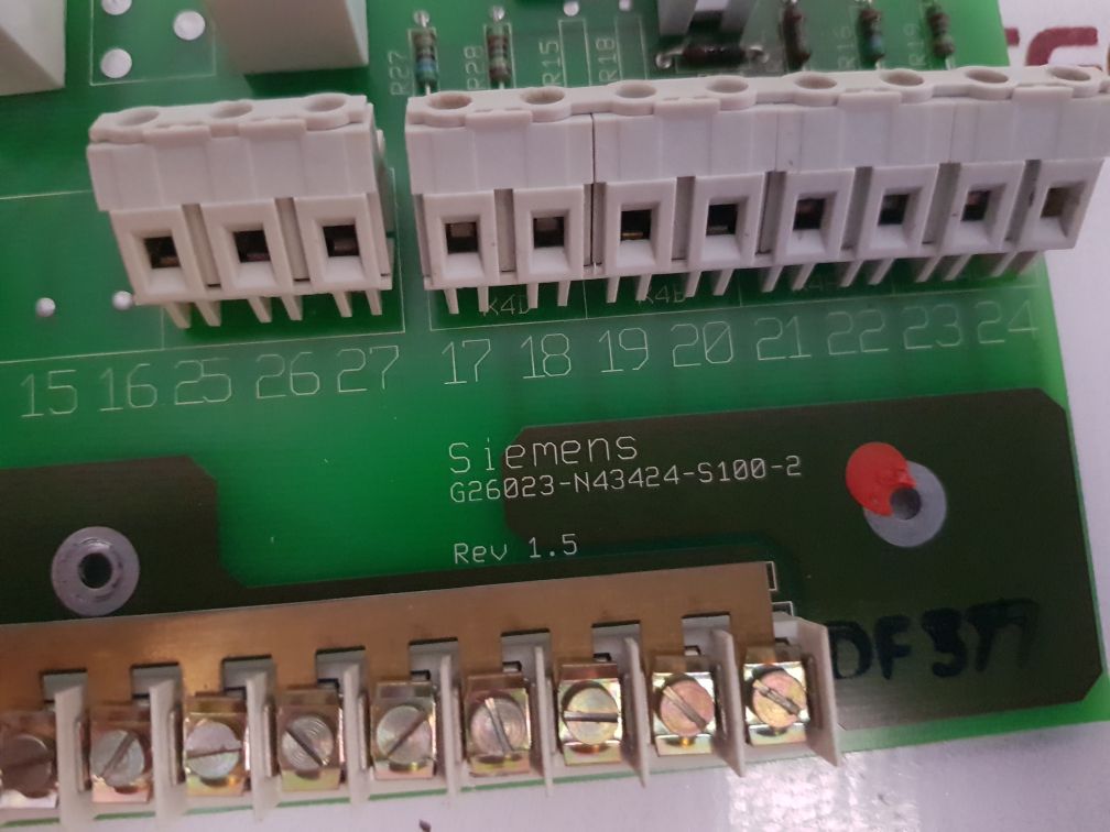 Siemens g26023-n43424-s100-2 pcb card rev 1.5