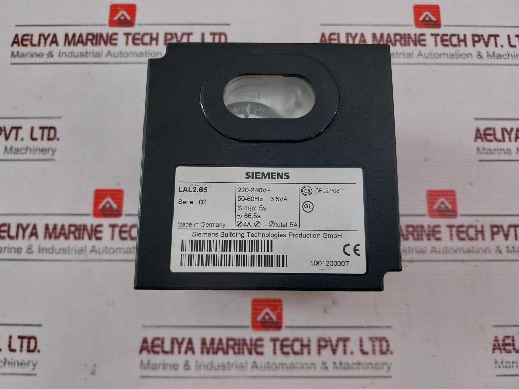 Siemens Lal2.65 Oil Burner Controller 220-240Vac 50-60Hz
