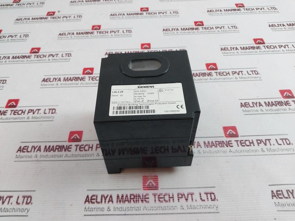 Siemens Lal3.25 Burner Controller 220-240V 50-60Hz 3,5Va