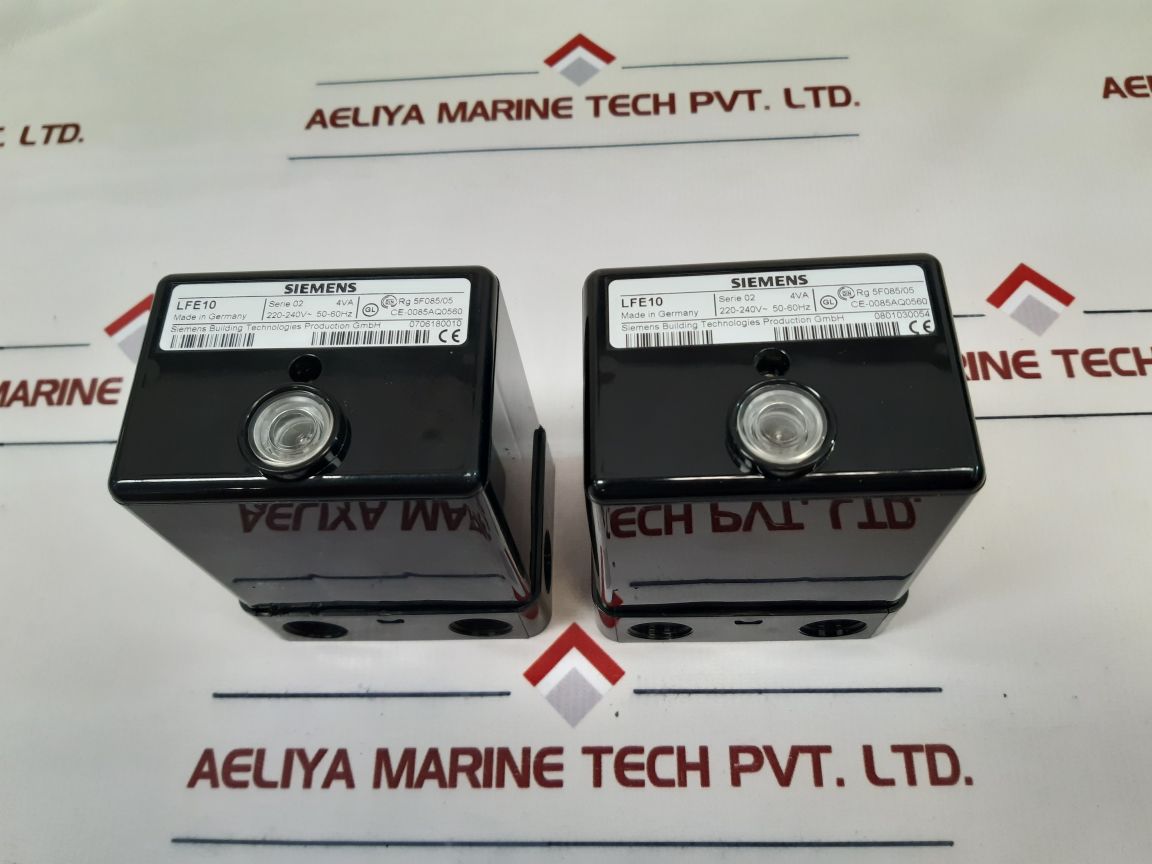 Siemens Lfe10 Flame Detector Series: 02