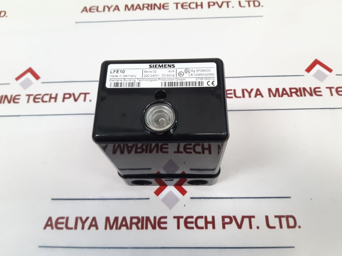 Siemens Lfe10 Flame Detector Series: 02 - Aeliya Marine Tech