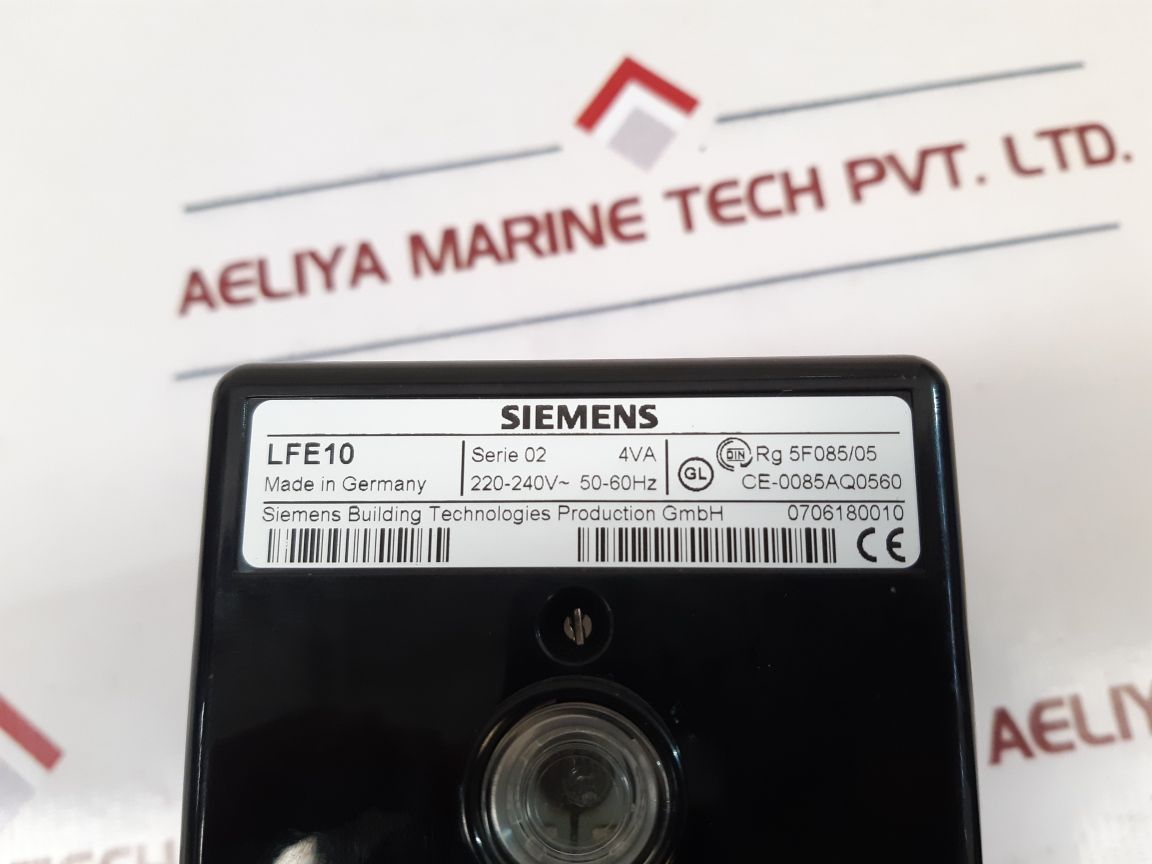 Siemens Lfe10 Flame Detector Series: 02 - Aeliya Marine Tech