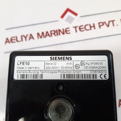 Siemens Lfe10 Flame Detector Series: 02 - Aeliya Marine Tech