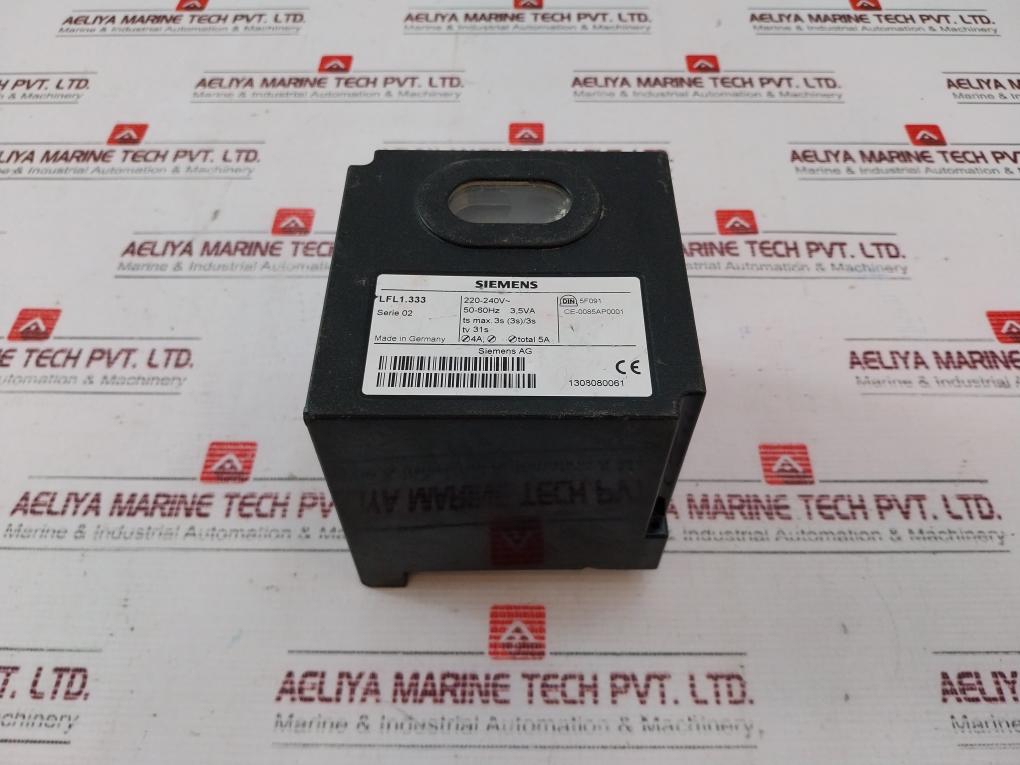 Siemens Lfl1.333 Gas Burner Program Controller Serie 02