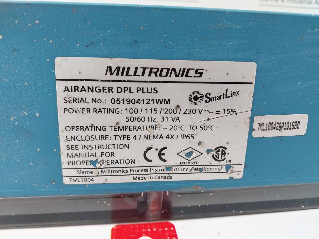 Siemens milltronics airanger dpl plus smartlinx 7ml1004
