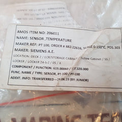 Siemens Pt 100 Temperature Sensor Siemens A.E.