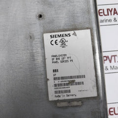 Siemens Qf 8He 15” Tft Simatic Pc Panel System P9 A5E00305405