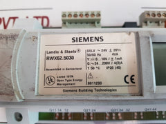Siemens Landis & Staefa Rwx62.5030 Multi Function Controller