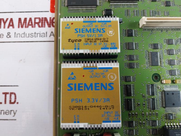 Siemens S30813-q27-a289-6/01 Printed Circuit Board Card 34V1602057