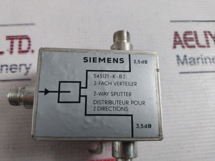 Siemens S43121-k-b2 2-way Splitter