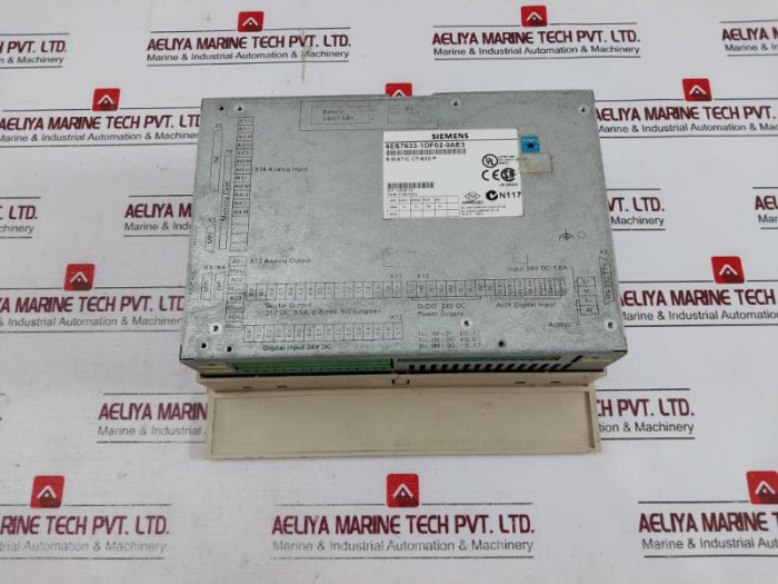 Siemens Simatic 6Es7633-1Df02-0Ae3 Hmi C7-633 Complete Unit 24VDc