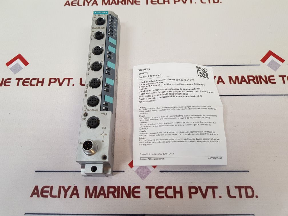 Siemens Simatic Et200 Digital Output Module 6Es7 142-6Bf50-0Ab0