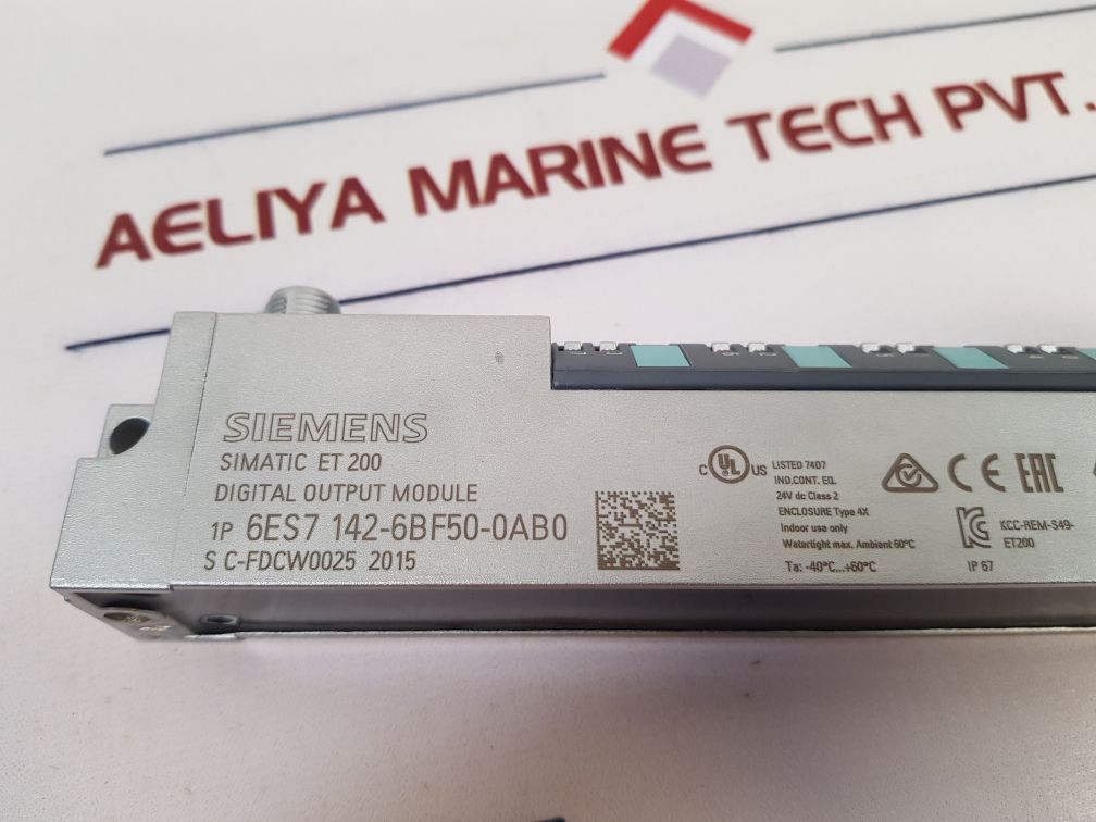 Siemens Simatic Et200 Digital Output Module 6Es7 142-6Bf50-0Ab0