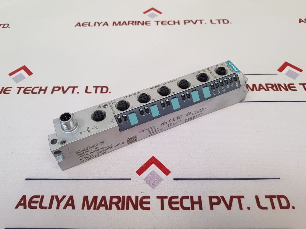 Siemens Simatic Et200 Digital Output Module 6Es7 142-6Bf50-0Ab0