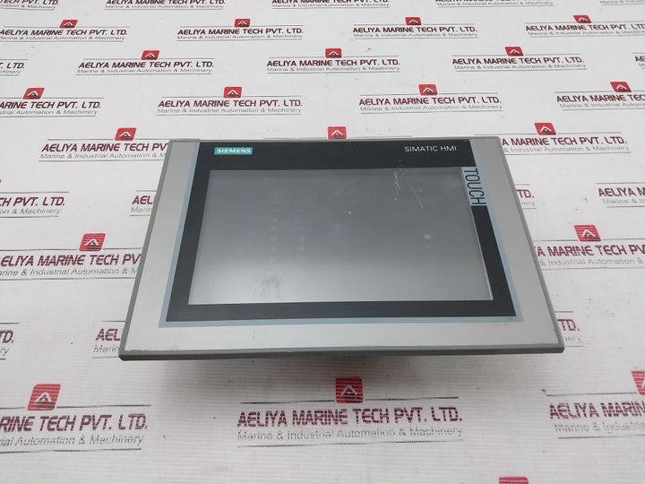 Siemens Simatic Hmi 1P 6Av2 124-0Jc01-0Ax0 Basic Touch Panel