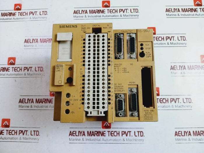 Siemens 6Es5 095-8Mc02 Programmable Logic Controller Simatic S5 16Xdc 24V