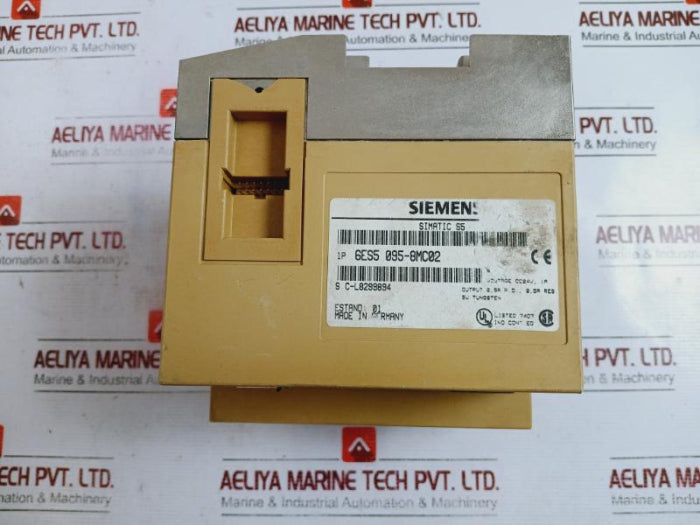Siemens 6Es5 095-8Mc02 Programmable Logic Controller Simatic S5 16Xdc 24V