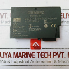Siemens 6Es7 131-4Bd01-0Aa0 Simatic S7 Digital Electronic Module Dc24V