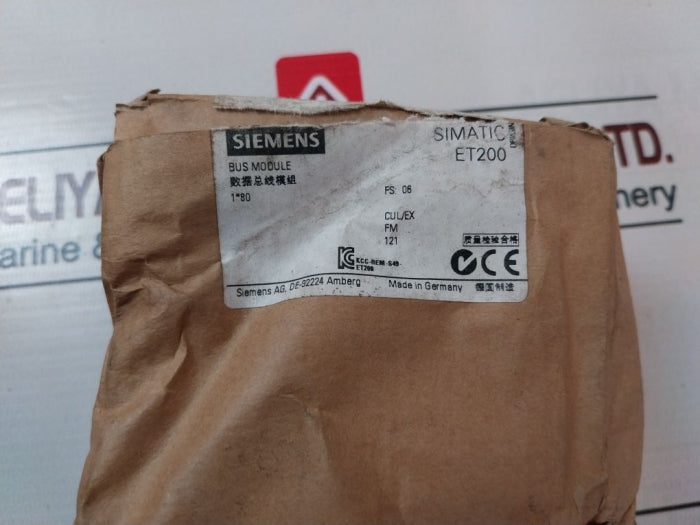 Siemens Simatic Et200 1P 6Es7 195-7Hc00-0Xa0 Bus Module