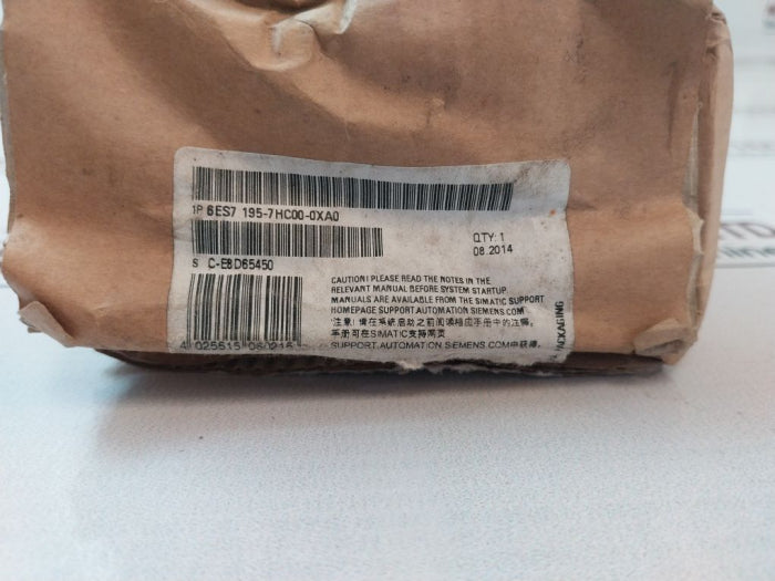Siemens Simatic Et200 1P 6Es7 195-7Hc00-0Xa0 Bus Module