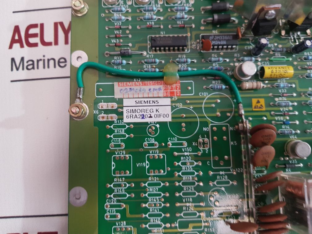 Siemens 6Ra2202 0If00 Pcb Card 06114670010 B