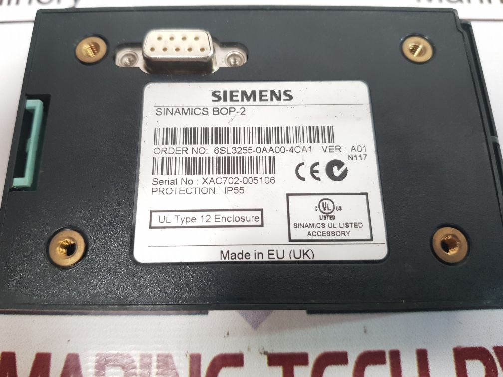 Siemens Bop-2 Sinamics Control Unit Cu240B-2