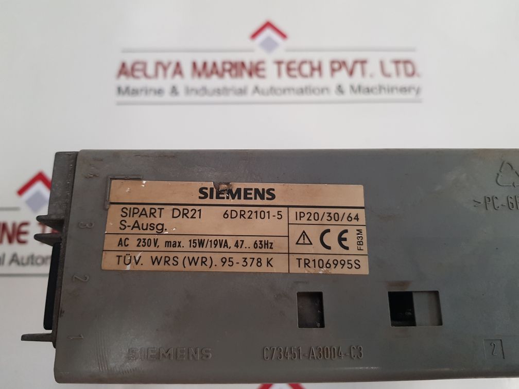 Siemens Sipart Dr21 Temperature Controller