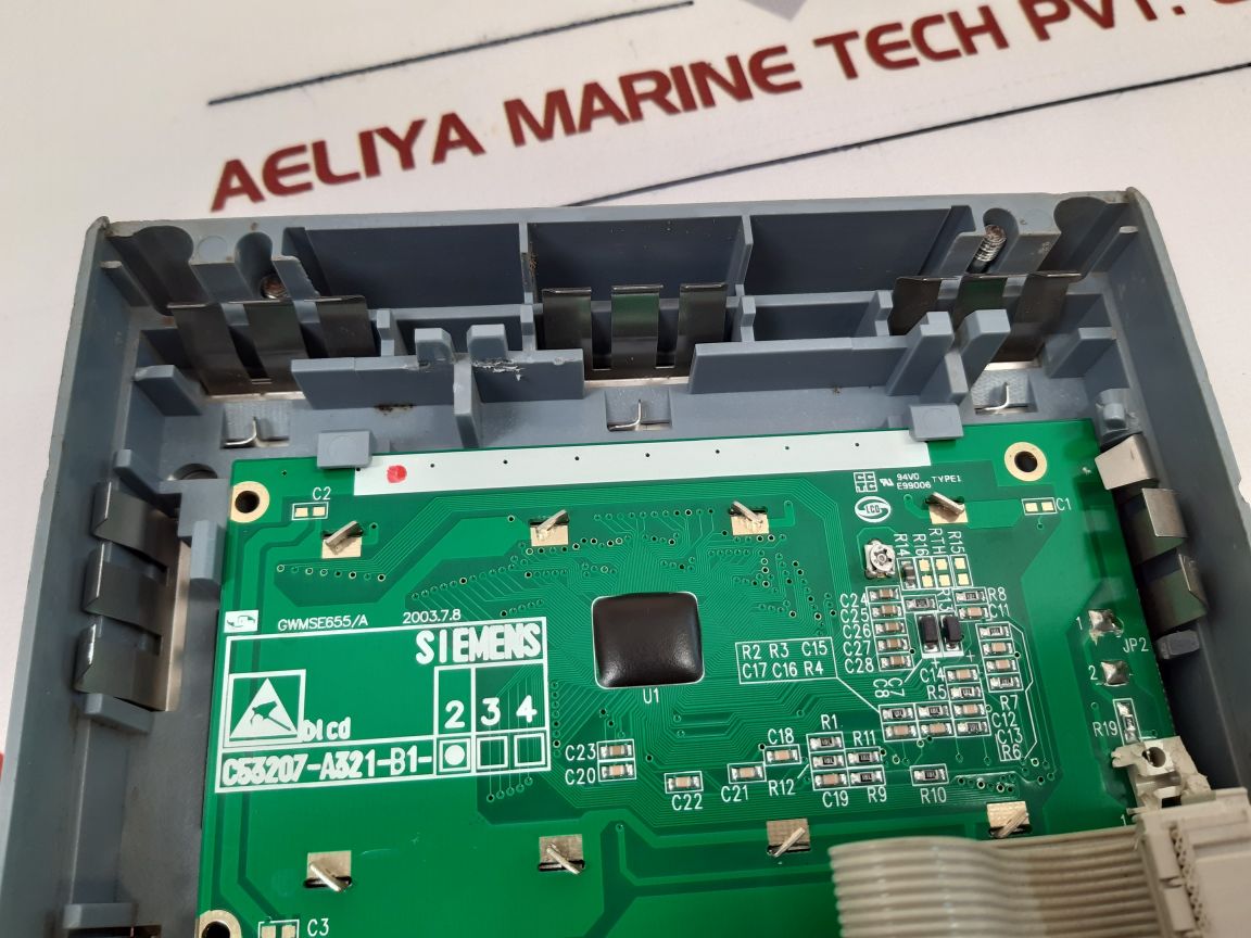 Siemens Siprotec 7Ut61 Transformer Protection Fornt Display 7Ut6121-2Eb20-1Aa0/B