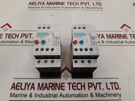 Siemens 3Ru1116-1Ab1 Overload Relay 690V