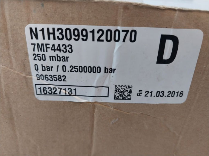 Siemens Sitrans P 7Mf4433-1Da02-2Ab1 Transmitter