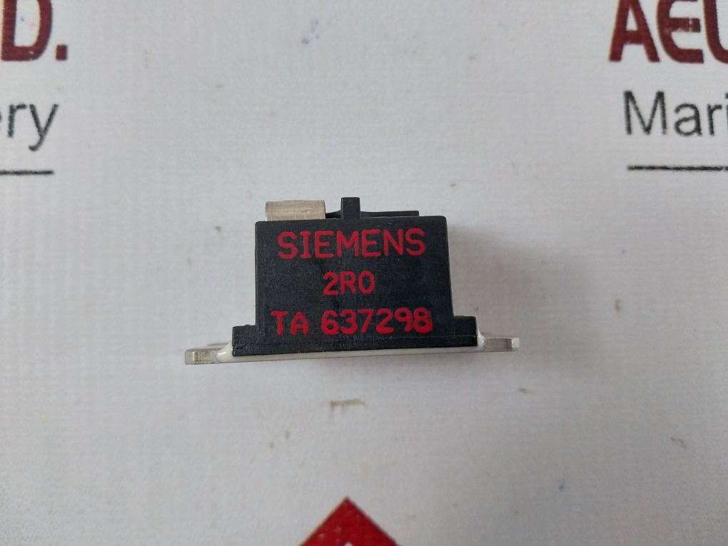 Siemens TA 637298 Resistor 2RO