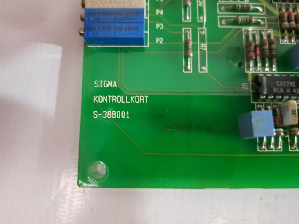 Sigma Kontrollkort Pcb Card S-388001