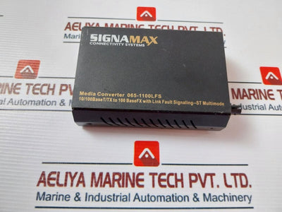 Signamax 065-1100Lfs Multimod Media Converter 12Vdc