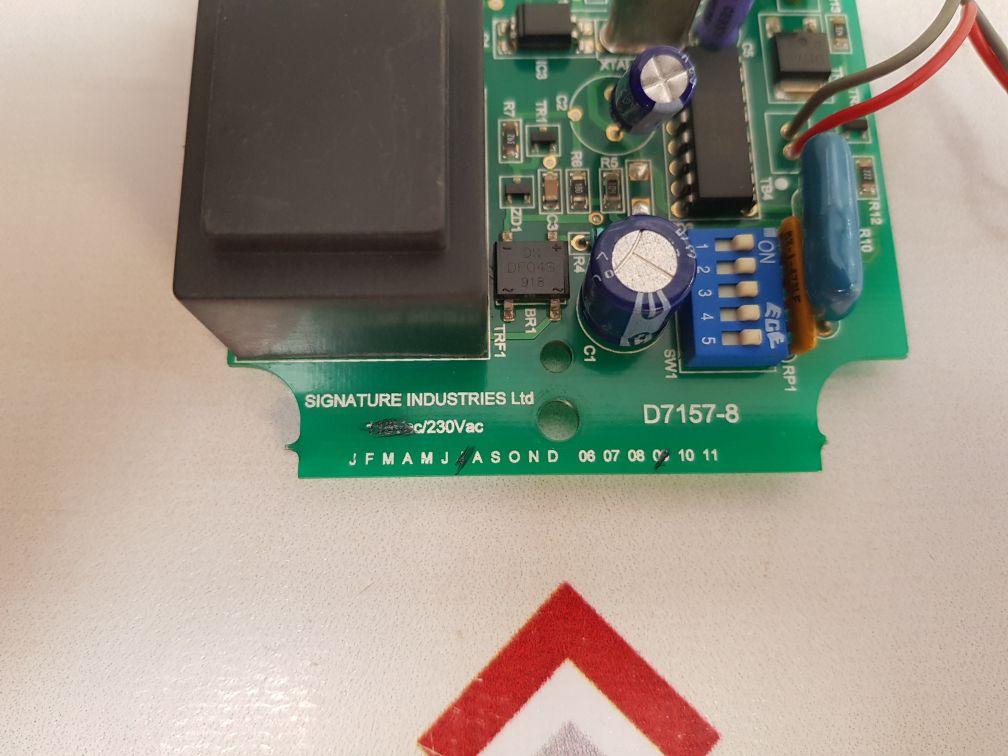 Signature Industries D7157-8 Pc Board