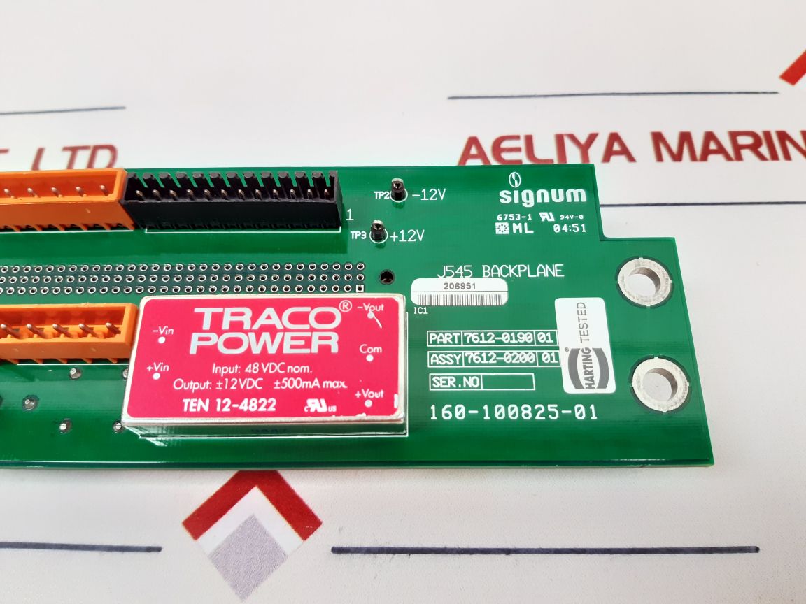 Signum 7612-0190 01 Pcb Card 6753-1 - Aeliya Marine Tech